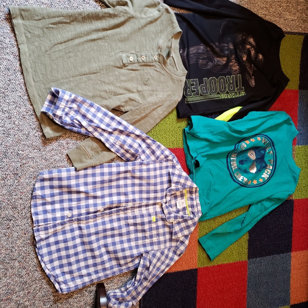 Bundle of toddler boy long sleve